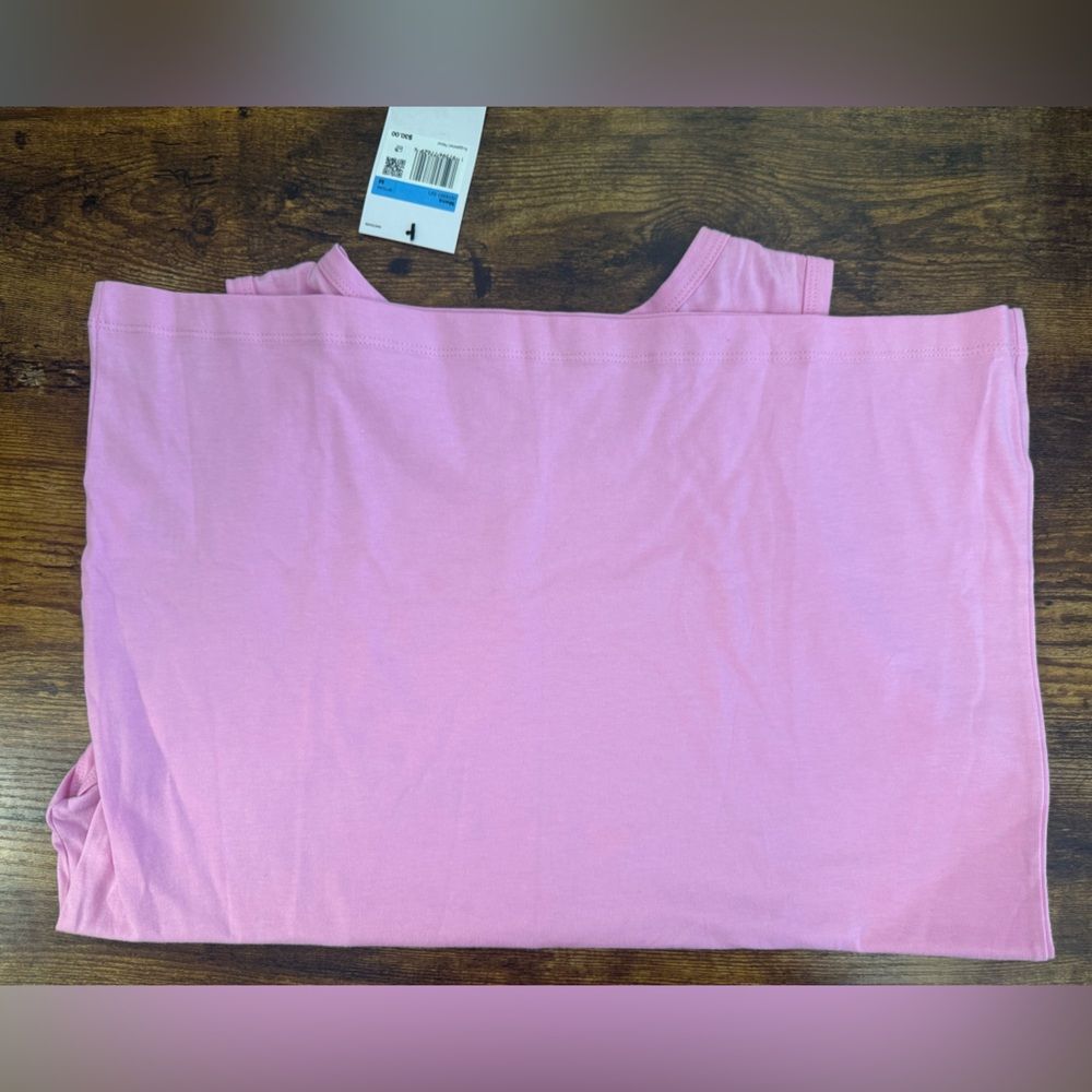 Nike Men's Sportswear Logo Tank Top in pink Size Medium NWT - Picture 7 of 7